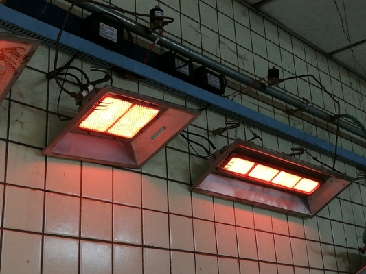 Φυσικό Αέριο LPG Poultry Chicken Brooder Heaters Αλουμίνιο Poultry House Brooders