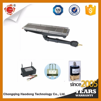 NG LPG Catalytic Gas Ceramic Infrared καυστήρας για ψήσιμο τροφίμων HD162