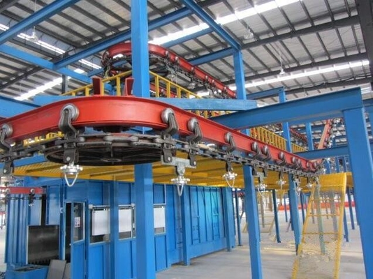 Εξοπλισμός μεταφοράς CS Roller Overhead Conveyor Chain Coating Conveying Equipment X348