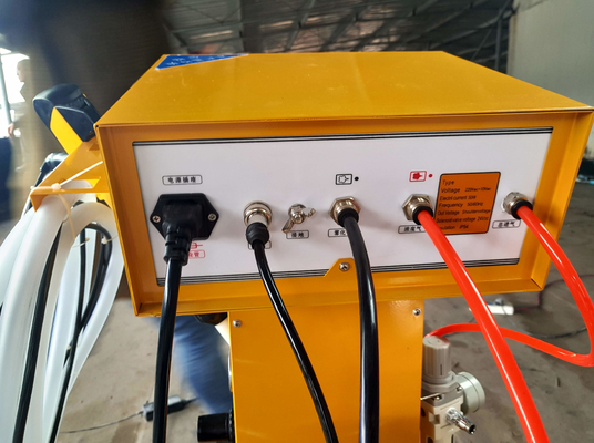 Ηλεκτροστατική μηχανή ψεκασμού σκόνης 50W εναέρια γραμμή επίστρωσης μεταφορέων