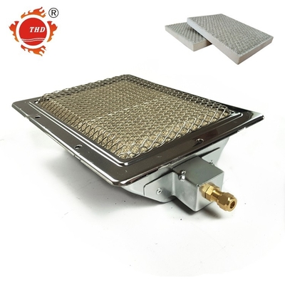 THD220 Mini Καυστήρας Αερίου Μπάρμπεκιου Γκριλ Κεραμικός Καυστήρας 220*170*60mm