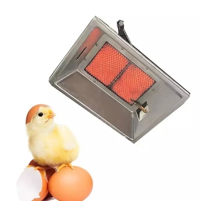 Γαλβανισμένη πλάκα Poultry Brooder Heater NG Biogas Propane Chicken Coop Heater