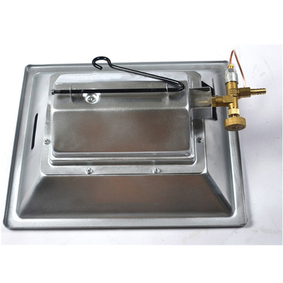 Γαλβανισμένη πλάκα Poultry Brooder Heater NG Biogas Propane Chicken Coop Heater