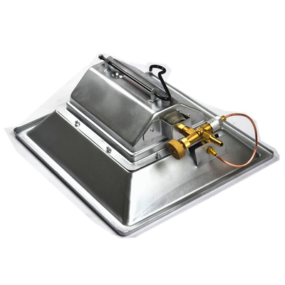 Γαλβανισμένη πλάκα Poultry Brooder Heater NG Biogas Propane Chicken Coop Heater