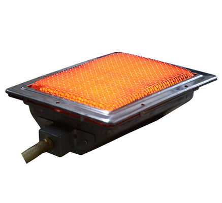 Flameless κεραμικός καταλυτικός καυστήρας 220*170MM σχαρών υπέρυθρες ακτίνες αερίου 2.94KW για Shawarma HD220