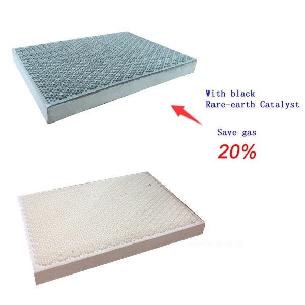 Cordierite Alumina Ceramic Heater Plate Infrared Honeycomb Plate Save Gas 20%